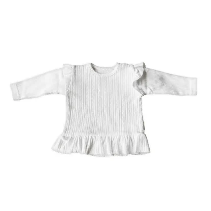 Bela majica za punčke