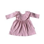 Roza dekliška oblekica