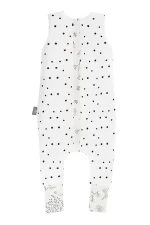 Obojestranska spalna vreča bloom/black dots - slika 4